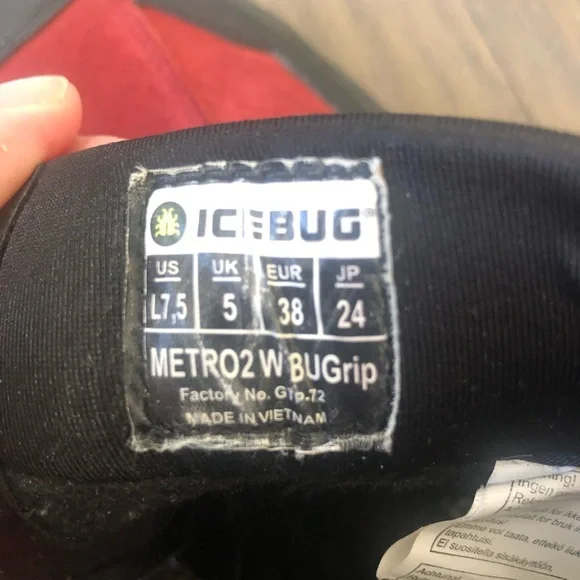 Icebug Metro2 Women's BUGrip - Mulberry Sz US7.5 EU38. - Picture 11 of 13
